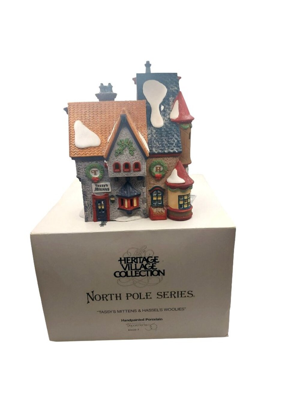 Dept 56 Tassys Mittens & Hassels Woolies North Pole Christmas Heritage Village
